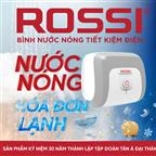 Bình nước nóng Rossi 30 được khách hàng quan tâm nhiều trên mạng xã hội 